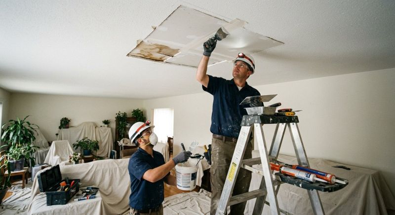 Ceiling Hole Repair in Alpharetta, GA