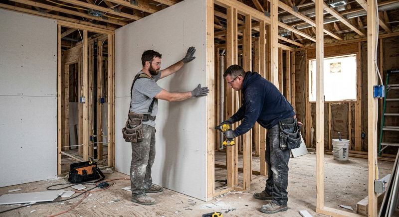 Garage Wallboard Installation in Denver County, CO