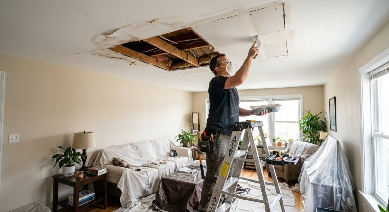 Wall Damage Repair in Conroe, TX