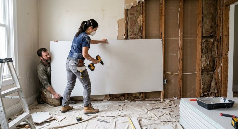 House Drywall Installation in Denver, CO